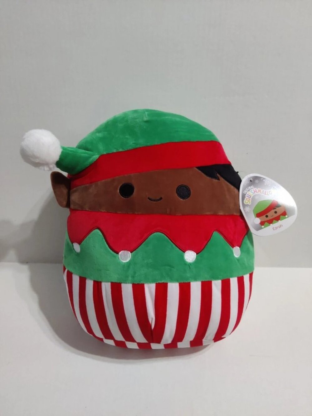12 Inch Ezra the Elf Squishmallows 2021 Holiday Squad Christmas Stuffed Animal